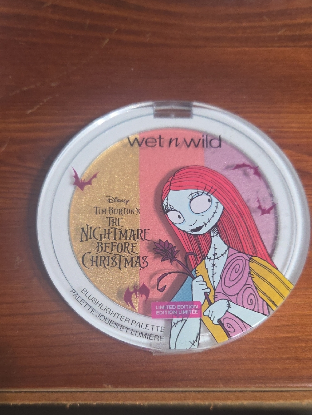 Wet N Wild Nightmare Before Christmas Sally Gold Red Purple